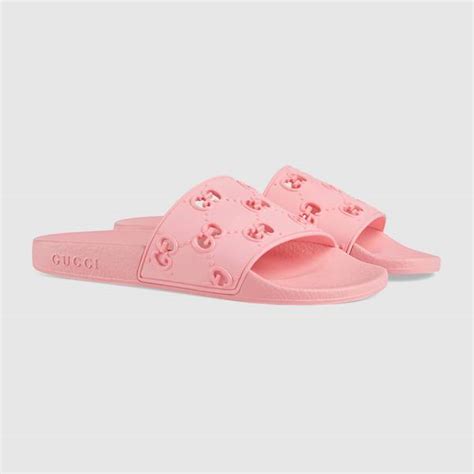 gucci badslippers roze|gucci designer slippers 2015.